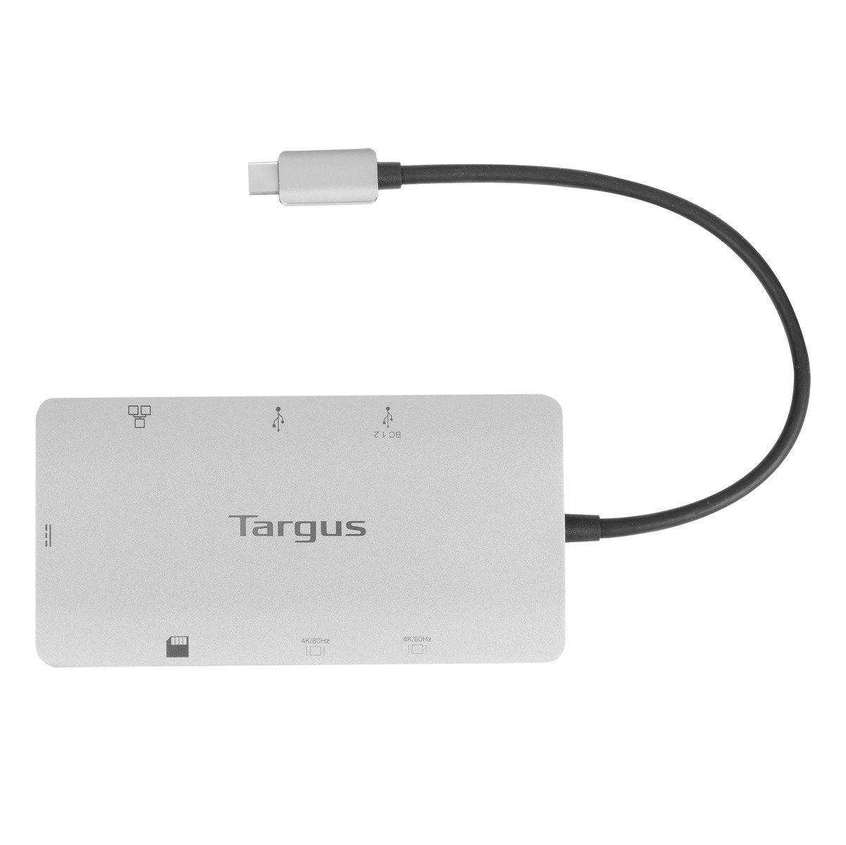 Targus DOCK423TT base para portátil y replicador de puertos Inalámbrico y alámbrico USB 3.2 Gen 1 (3.1 Gen 1) Type-C Plata