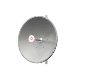 TXPRO  Antena direccional de 3ft, 4.9 a 6.5 GHz, Ganancia 34 dBi, Conectores N-hembra, Polarización doble, incluye montaje para torre o mástil