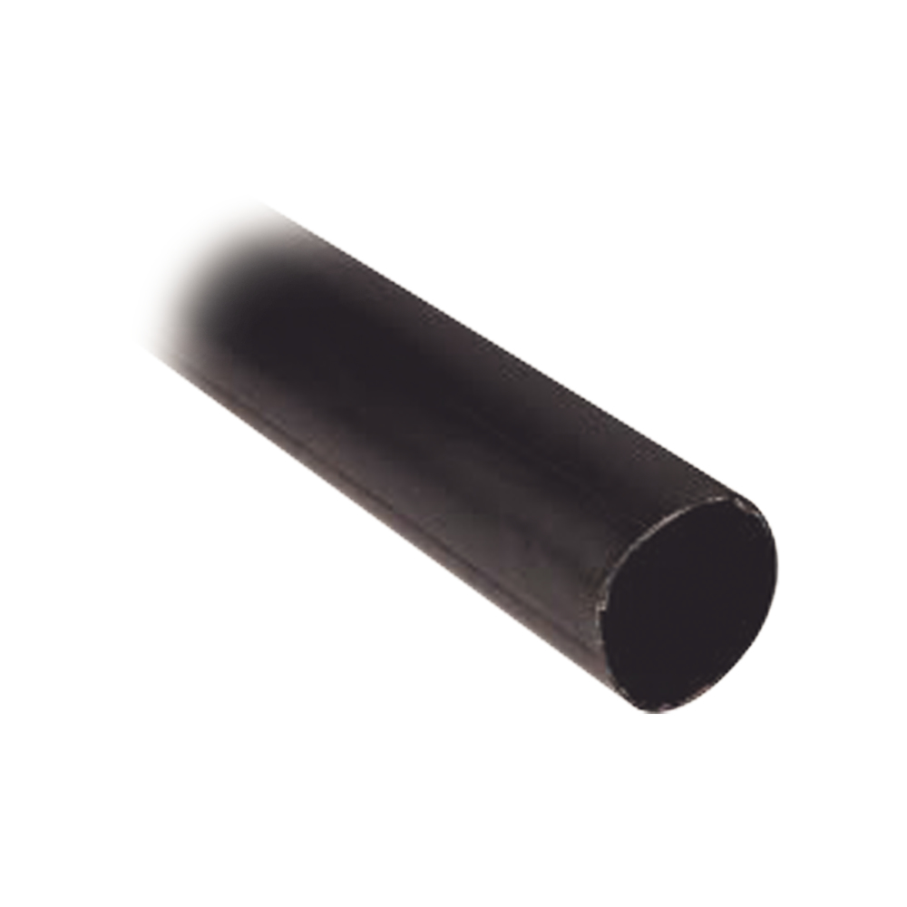 SYSCOM  Tubo Termoencogible (Termofit) Negro de 1.2 m, 1.5" de Diámetro, Reduce de 2:1, Poliolefina.