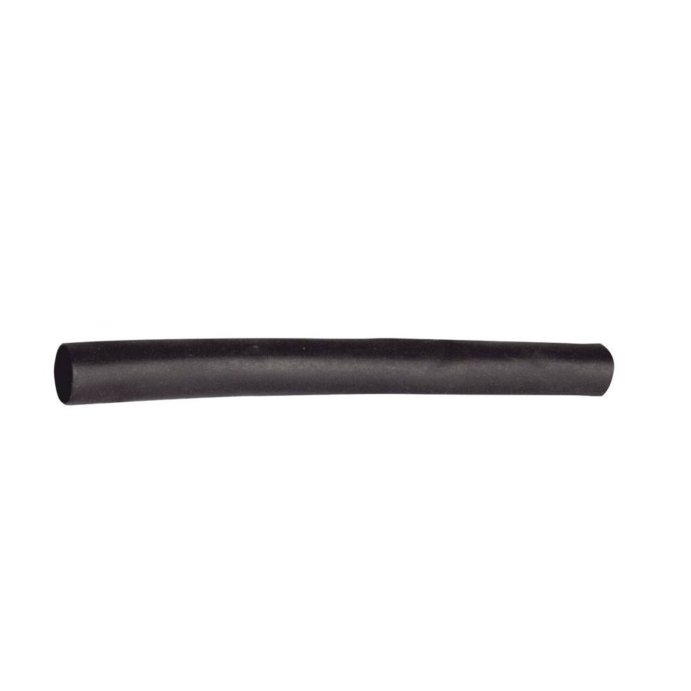 SYSCOM  Tubo Termoencogible (Termofit) Negro de 1.2 m, 1/4" de Diámetro, Reduce de 2:1, Poliolefina.