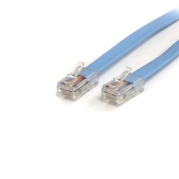 StarTech.com Cable de 1,8m Rollover de Consola Cisco - RJ45 Macho a Macho