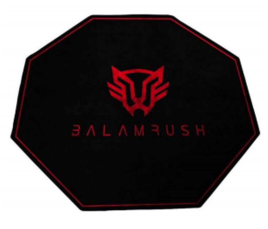 Balam Rush BR-932400 protector Negro, Rojo Tela, Plástico