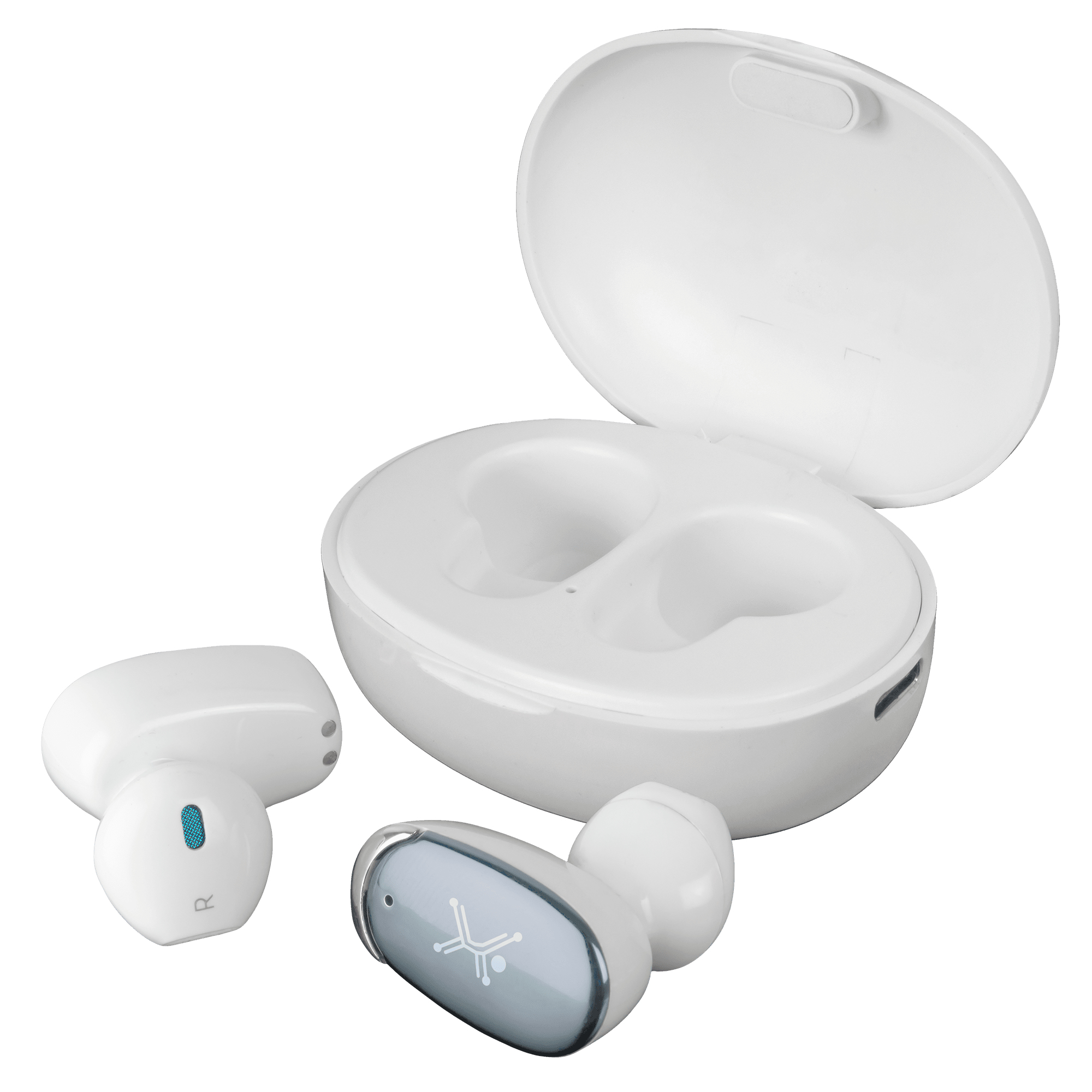 Perfect Choice PC-116844 auricular y casco Auriculares Dentro de oído Bluetooth Blanco
