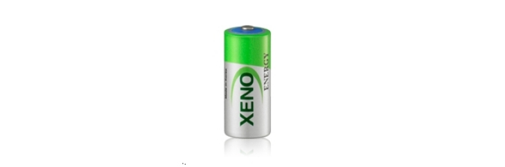 XENO  Batería de 3.6 Vcc 1.65 Ah / 14.5 mm diámetro / 33.5 mm alto / No recargable / Tamaño: 2/3AA
