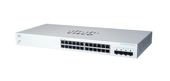 Cisco CBS220-24T-4G Switch L2 Gigabit Ethernet 24 Puertos 10/100/1000 + 4 Puertos SFP