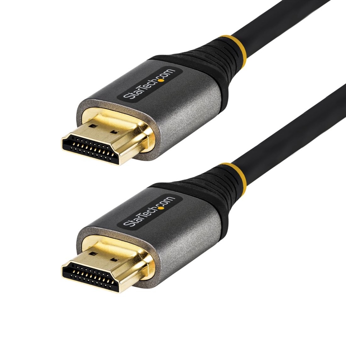 StarTech.com Cable de 2m HDMI 2.0 Certificado Premium - Cable HDMI con Ethernet de Alta Velocidad Ultra HD 4K 60Hz - HDR10, ARC