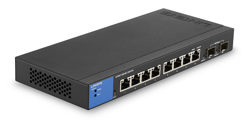 Linksys LGS310C dispositivo de redes Gestionado Gigabit Ethernet (10/100/1000) Negro