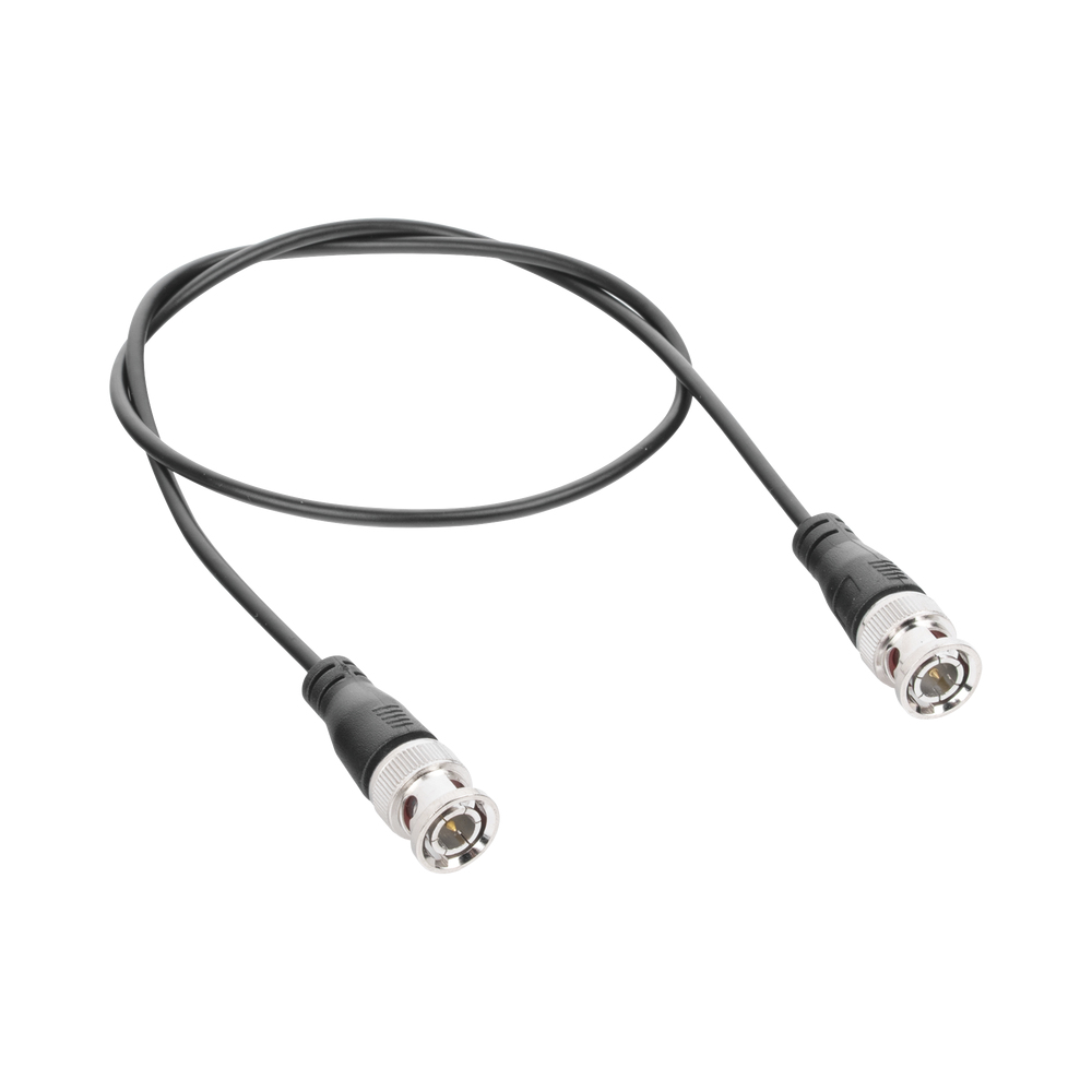 Epcom  Cable Coaxial Armado con Conector BNC (Video) / Longitud de 0.6 mts / Optimizado para Cámaras 4K / Uso en Interior