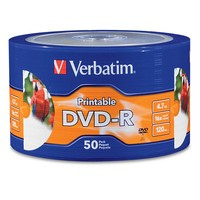 Verbatim DVD-R 4.7GB 16x 4,7 GB 50 pieza(s)