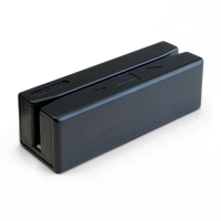 Unitech MS246 lector de tarjeta magnética Negro USB