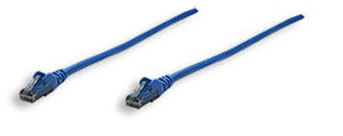 Intellinet RJ-45, 0.15m, Cat6, UTP cable de red Azul 0,15 m