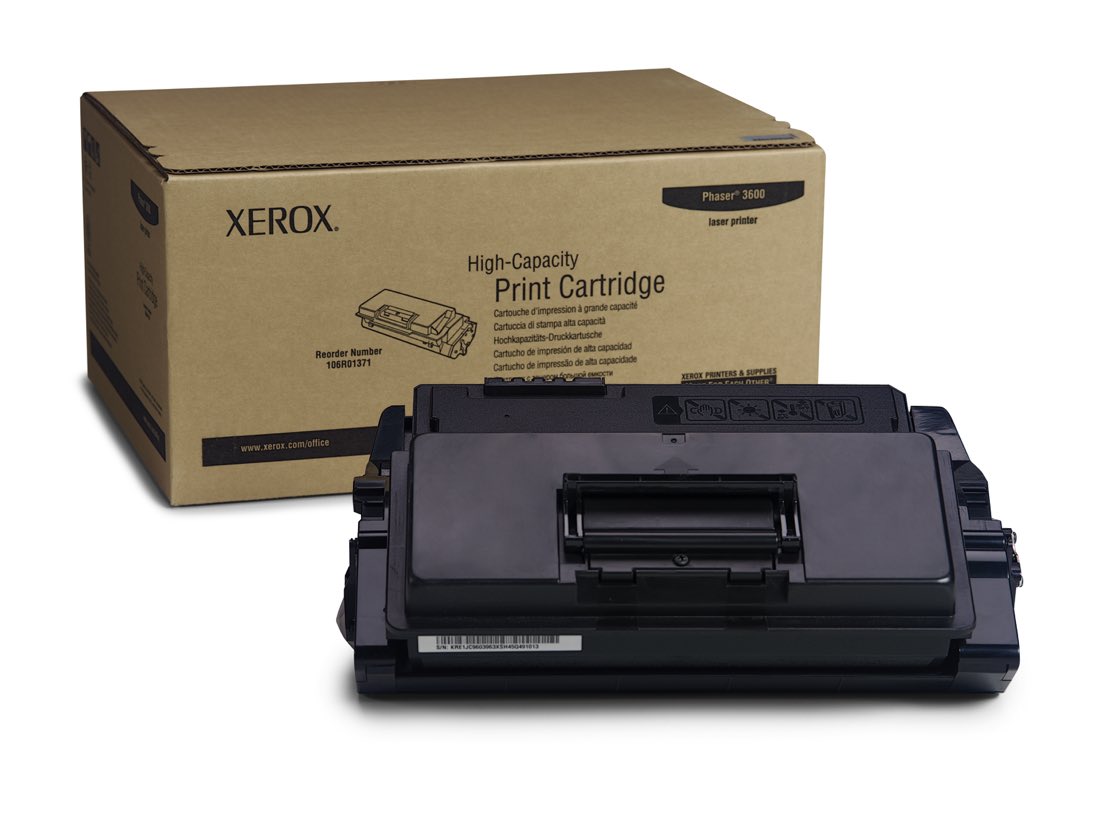 Xerox Cartucho de impresión Phaser 3600 de gran capacidad (14.000 págs.)