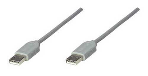 Manhattan 317887 cable USB 1,8 m Gris