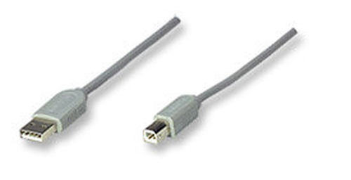 Manhattan 317856 cable USB 1,8 m USB 1.1 USB A USB B Gris