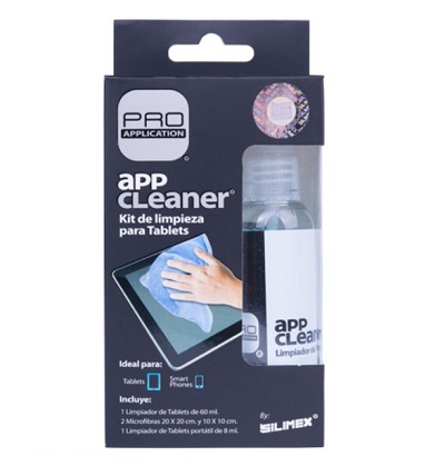 Silimex APP CLEANER kit de limpieza para computadora PC Tableta Limpiador de aire comprimido para limpieza de equipos