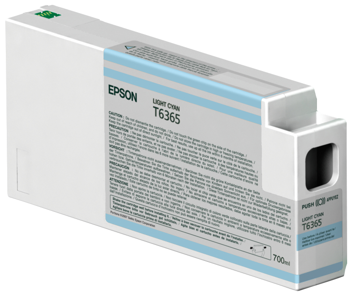 Epson Cartucho T636500 cian claro
