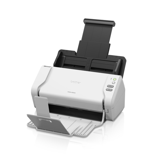 Brother ADS-2200 escáner Escáner con alimentador automático de documentos (ADF) 600 x 600 DPI A4 Negro, Blanco
