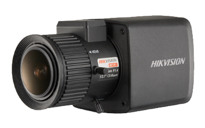 Hikvision  Cámara Tipo Box (Profesional) TURBOHD 2 Megapixel (1080p) / Diseño Compacto / Ultra Baja Iluminación / WDR Real 120 dB / 12 VCD / 24 VCA