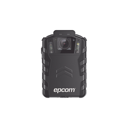 Epcom  Body Camera para Seguridad / Hasta 32 Megapixeles / Video HD 3 Megapixel / Descarga de Video Automática / GPS Interconstruido / Pantalla LCD
