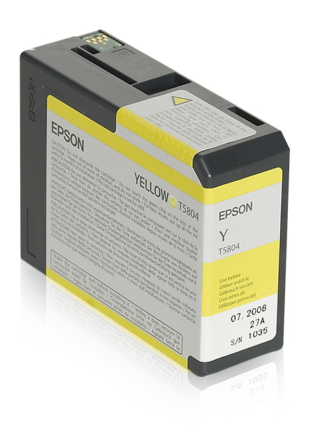 Epson Cartucho T580400 amarillo