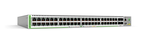 Allied Telesis  Switch L3 Stackable, 40x 10/100/1000-T PoE+ , 8x 100M/1G/2.5G/5G-T PoE+, 4x SFP+ Ports, 370W