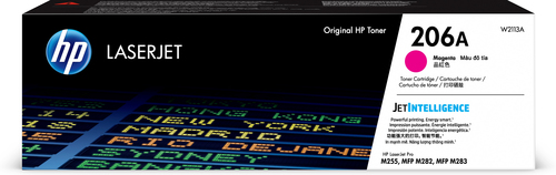 HP Cartucho de tóner original LaserJet 206A, magenta
