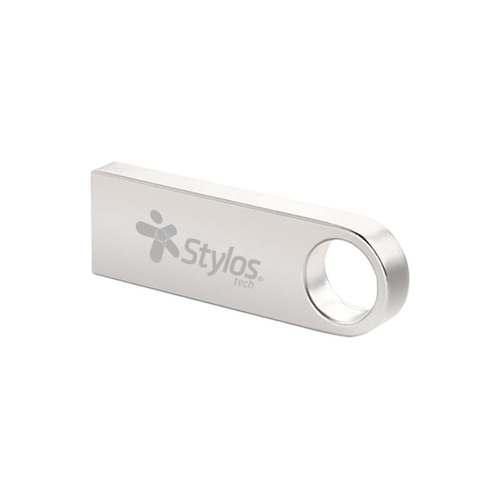 Stylos STMUSB1B unidad flash USB 8 GB USB tipo A 2.0 Plata