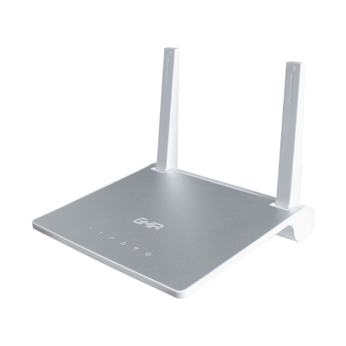 Ghia GNW-W1 router inalámbrico Ethernet rápido Banda única (2,4 GHz) Plata