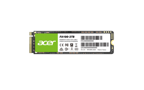 Acer BL.9BWWA.121 unidad interna de estado sólido M.2 2000 GB PCI Express 3.0 3D TLC NVMe