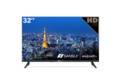 Sansui SMX32V1HA Televisor 81.3 cm (32") HD Smart TV Negro