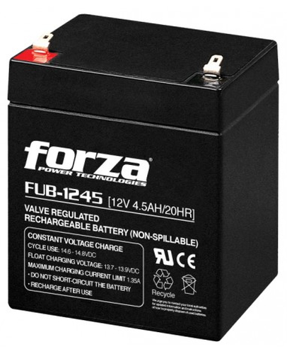 Forza Power Technologies FUB-1245 batería para sistema UPS Sealed Lead Acid (VRLA) 12 V