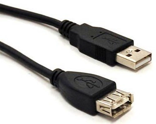 Data Components 102334 cable USB 1.8 m USB 2.0 USB A Negro
