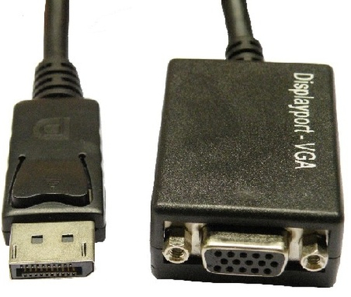Data Components 104529 adaptador de cable de vídeo VGA (D-Sub) HDMI Tipo A (Estándar) Negro