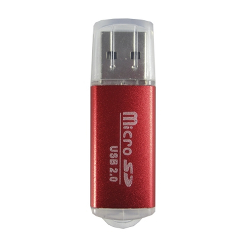 Data Components 345673R lector de tarjeta USB 2.0 Rojo
