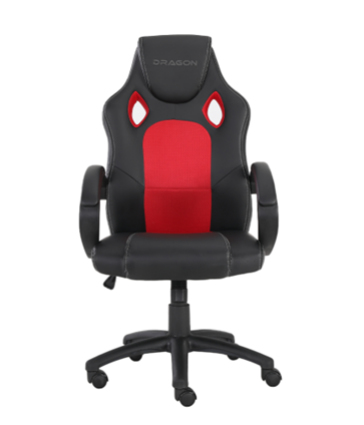 Nextep NE-463NR silla para videojuegos Silla universal para juegos asiento acolchado Negro, Rojo