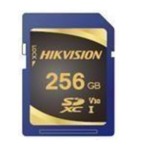 Hikvision  Memoria SD Clase 10 de 256 GB / Especializada Para Videovigilancia