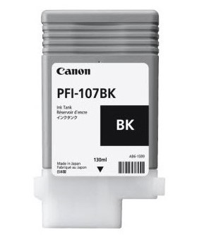 Canon PFI-107BK cartucho de tinta 1 pieza(s) Original Negro