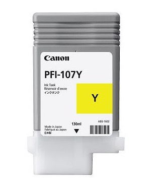 Canon PFI-107Y cartucho de tinta 1 pieza(s) Original Amarillo