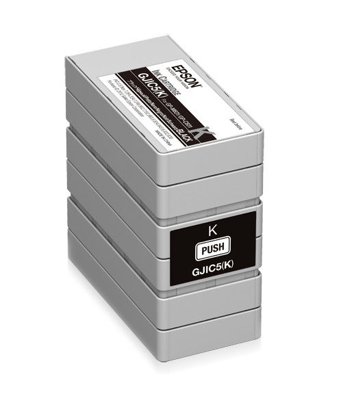 Epson GJIC5(K): Ink cartridge for ColorWorks C831 and GP-M831 (Black)