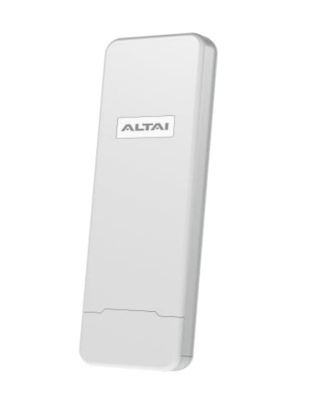 Altai Technologies  Punto de Acceso Con Antena Sectorial Integrada de 70°, Super WiFi  de Alta Sensibilidad en 2.4 GHz, Hasta 300 m a un Smartphone, Antena de 10 dBi, Soporta Fichas-Vouchers