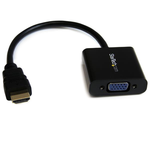 StarTech.com Cable Adaptador Convertidor de Video HDMI a VGA HD15 - 1920x1200 - 1080p
