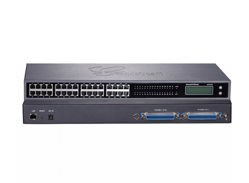 Grandstream Networks  Adaptador VoIP GrandStream de 32 FXS 2 puertos telco 50 pins p/montaje en rack