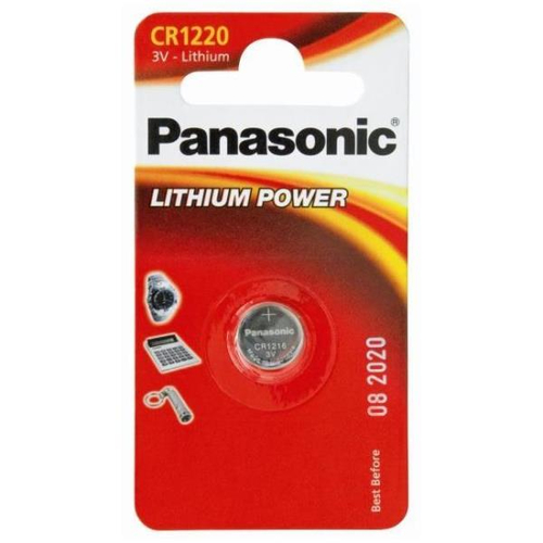 Panasonic  Batería de Litio tipo Moneda 3V @ 35mAh / Recomendado para DVR´s epcom y HIKVISION (No Recargable)