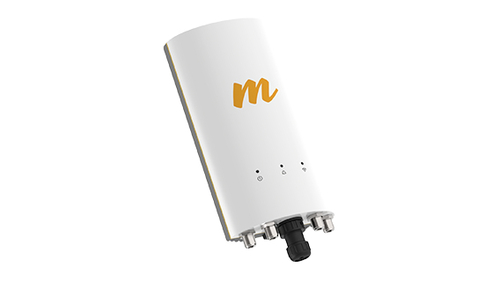 Mimosa Networks  Punto de Acceso de 1.5 Gbps / MU-MIMO 4x4 / 4.9-6.4 GHz / 4 Conectores N-hembra / Hasta 100 clientes concurrentes / Incluye POE y cable de alimentación / Soporta monitoreo en la nube