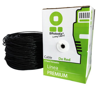 Data Components 055305 cable de red Negro 305 m Cat5e U/UTP (UTP)