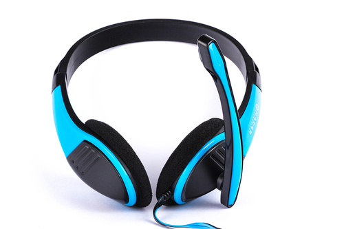 Naceb Technology NA-589AZ audífono y auriculare Auriculares Alámbrico Diadema Juego Negro, Azul