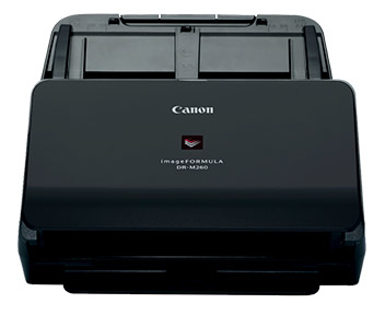 Canon DR-M260 Alimentador automático de documentos (ADF) + escáner de alimentación manual 600 x 600 DPI Negro