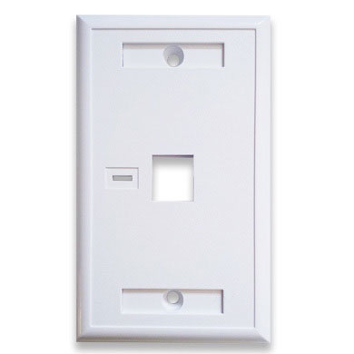 Data Components 251701 placa de pared o cubierta de interruptor Blanco