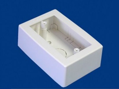 Thorsman  Caja de Registro Universal, color blanco de PVC auto extinguible (7902-02001)