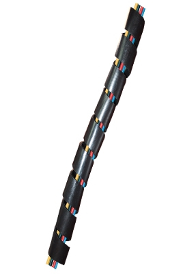 Thorsman  Agrupador de cable negro, 15mm x 10mts (4700-06270)